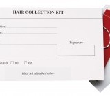 Seal the envelope with a self -adhesive and complete the remaining details on the envelope: Date of collection, collector and donor name, length...